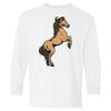 Heavy Cotton Youth Long Sleeve Gildan T-Shirt 5400B Thumbnail