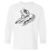 Heavy Cotton Youth Long Sleeve Gildan T-Shirt 5400B Thumbnail