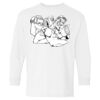 Heavy Cotton Youth Long Sleeve Gildan T-Shirt 5400B Thumbnail