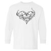 Heavy Cotton Youth Long Sleeve Gildan T-Shirt 5400B Thumbnail