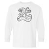 Heavy Cotton Youth Long Sleeve Gildan T-Shirt 5400B Thumbnail