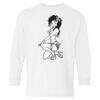 Heavy Cotton Youth Long Sleeve Gildan T-Shirt 5400B Thumbnail