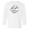 Heavy Cotton Youth Long Sleeve Gildan T-Shirt 5400B Thumbnail