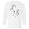 Heavy Cotton Youth Long Sleeve Gildan T-Shirt 5400B Thumbnail