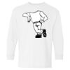 Heavy Cotton Youth Long Sleeve Gildan T-Shirt 5400B Thumbnail