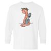Heavy Cotton Youth Long Sleeve Gildan T-Shirt 5400B Thumbnail