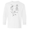 Heavy Cotton Youth Long Sleeve Gildan T-Shirt 5400B Thumbnail