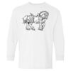 Heavy Cotton Youth Long Sleeve Gildan T-Shirt 5400B Thumbnail