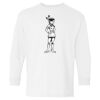 Heavy Cotton Youth Long Sleeve Gildan T-Shirt 5400B Thumbnail