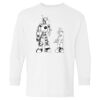 Heavy Cotton Youth Long Sleeve Gildan T-Shirt 5400B Thumbnail
