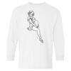 Heavy Cotton Youth Long Sleeve Gildan T-Shirt 5400B Thumbnail