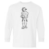 Heavy Cotton Youth Long Sleeve Gildan T-Shirt 5400B Thumbnail