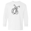 Heavy Cotton Youth Long Sleeve Gildan T-Shirt 5400B Thumbnail
