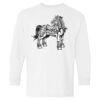 Heavy Cotton Youth Long Sleeve Gildan T-Shirt 5400B Thumbnail