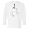 Heavy Cotton Youth Long Sleeve Gildan T-Shirt 5400B Thumbnail