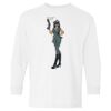 Heavy Cotton Youth Long Sleeve Gildan T-Shirt 5400B Thumbnail