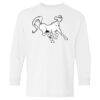 Heavy Cotton Youth Long Sleeve Gildan T-Shirt 5400B Thumbnail
