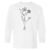 Heavy Cotton Youth Long Sleeve Gildan T-Shirt 5400B Thumbnail