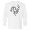 Heavy Cotton Youth Long Sleeve Gildan T-Shirt 5400B Thumbnail