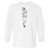 Heavy Cotton Youth Long Sleeve Gildan T-Shirt 5400B Thumbnail