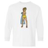 Heavy Cotton Youth Long Sleeve Gildan T-Shirt 5400B Thumbnail