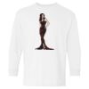 Heavy Cotton Youth Long Sleeve Gildan T-Shirt 5400B Thumbnail