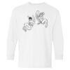 Heavy Cotton Youth Long Sleeve Gildan T-Shirt 5400B Thumbnail