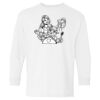 Heavy Cotton Youth Long Sleeve Gildan T-Shirt 5400B Thumbnail