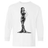 Heavy Cotton Youth Long Sleeve Gildan T-Shirt 5400B Thumbnail