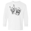 Heavy Cotton Youth Long Sleeve Gildan T-Shirt 5400B Thumbnail