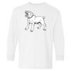 Heavy Cotton Youth Long Sleeve Gildan T-Shirt 5400B Thumbnail