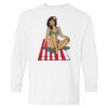 Heavy Cotton Youth Long Sleeve Gildan T-Shirt 5400B Thumbnail
