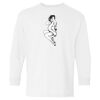 Heavy Cotton Youth Long Sleeve Gildan T-Shirt 5400B Thumbnail