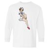 Heavy Cotton Youth Long Sleeve Gildan T-Shirt 5400B Thumbnail