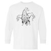 Heavy Cotton Youth Long Sleeve Gildan T-Shirt 5400B Thumbnail