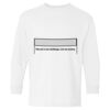 Heavy Cotton Youth Long Sleeve Gildan T-Shirt 5400B Thumbnail