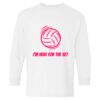 Heavy Cotton Youth Long Sleeve Gildan T-Shirt 5400B Thumbnail