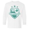 Heavy Cotton Youth Long Sleeve Gildan T-Shirt 5400B Thumbnail