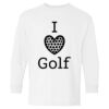 Heavy Cotton Youth Long Sleeve Gildan T-Shirt 5400B Thumbnail