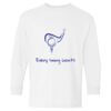 Heavy Cotton Youth Long Sleeve Gildan T-Shirt 5400B Thumbnail