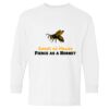 Heavy Cotton Youth Long Sleeve Gildan T-Shirt 5400B Thumbnail