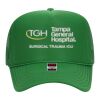 OTTO Cap 5 Panel High Crown Mesh Back Trucker Hat Thumbnail