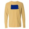 Garment-Dyed Heavyweight Long Sleeve T-Shirt - Comfort Colors® Thumbnail