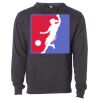 Midweight Hooded Pullover Sweatshirt - No Minimums Thumbnail