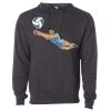 Midweight Hooded Pullover Sweatshirt - No Minimums Thumbnail
