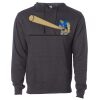Midweight Hooded Pullover Sweatshirt - No Minimums Thumbnail
