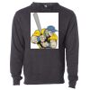 Midweight Hooded Pullover Sweatshirt - No Minimums Thumbnail