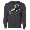 Midweight Hooded Pullover Sweatshirt - No Minimums Thumbnail