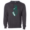 Midweight Hooded Pullover Sweatshirt - No Minimums Thumbnail