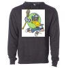Midweight Hooded Pullover Sweatshirt - No Minimums Thumbnail